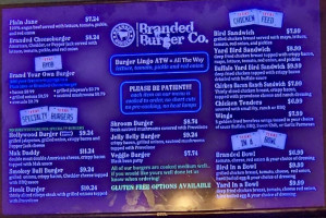 Branded Burger food