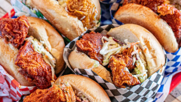 Legend Hot Chicken food