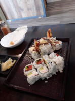 Roll Teriyaki food