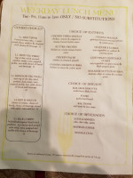 Aahaar An Indian Eatery menu