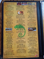 Camino Real menu