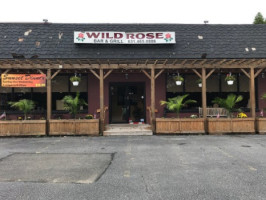 The Wild Rose Grill outside