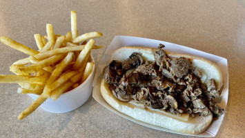 Celebrity's Cheese Steaks, Burgers More food