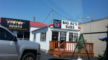 Big Al's Subs outside