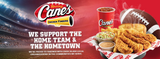 Raising Cane's food