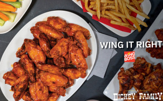 Wing Boss menu