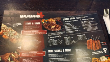 MR MIKES SteakhouseCasual - Chilliwack menu