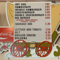 Chuck Wagon menu