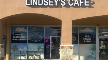 Lindsey's Cafe And outside