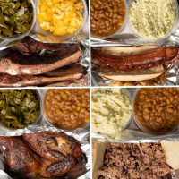 Mr. C's Bbq food