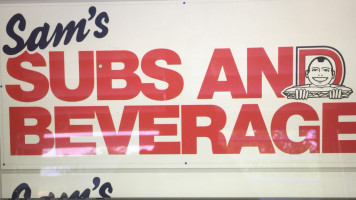 Sam's Subs And Beverage food