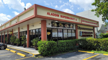 Aladdin Mediterranean And Supermarket,halal Food outside
