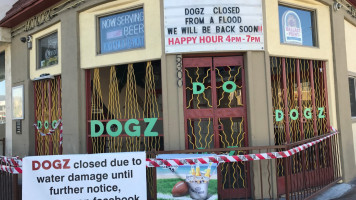 Dogz Grill menu