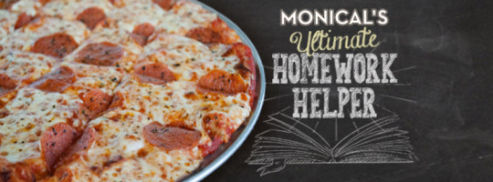 Monical's Pizza food