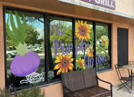 The Purple Onion Deli Grill food