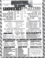 Currituck Bbq Co menu