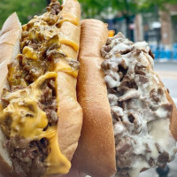 Philly's Famous Cheesesteaks food