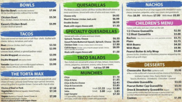 Lisa's Legit Burritos Gardiner In Gard menu