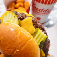 Freddy's Frozen Custard Steakburgers food