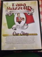 Papa Mazzotti's inside