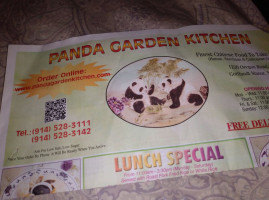 Panda Garden menu