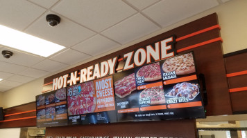 Little Caesars Pizza inside