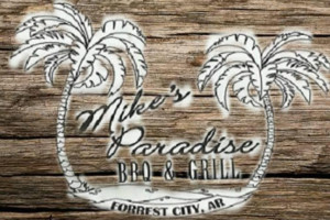 Mike's Paradise Bbq Grill food