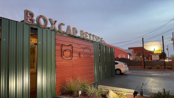 Boxcar Betty's outside