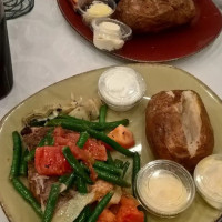 Boiler Room Steakhouse food