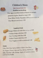 My Granny's Cafe Emporium menu