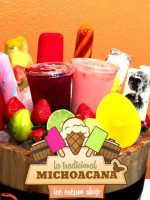 La Tradicional Michoacana Ice Cream Shop, Inc. food