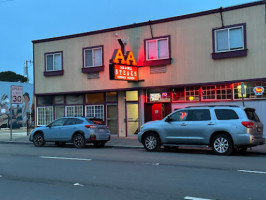 A A Bar Grill Restaurant outside
