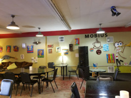 Mobius Coffeehouse Pizza Connection inside