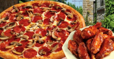 Boston Bay Pizza food