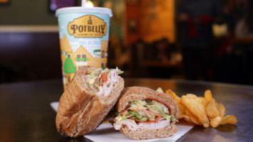 Potbelly Sandwich Shop In Dulles food