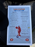 Lobster In The Rough On Weirs Beach menu