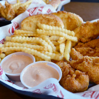 Raising Cane's Chicken Fingers inside