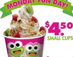 Sweet Frog Frozen Yogurt food