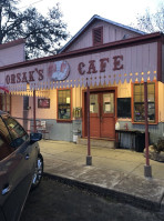 Orsak's Cafe outside