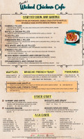 Pupillo's Wicked Chicken Cafe menu