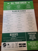 Shady's Tap Room menu