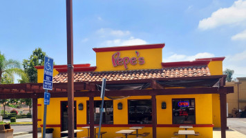 The Original Pepe's Mexican Food inside