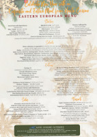 Haute Cuisine Catering menu