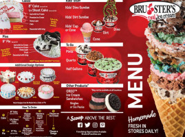 Bruster's Real Ice Cream food