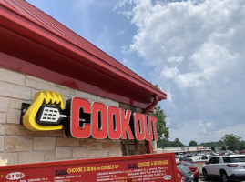 Cook Out outside