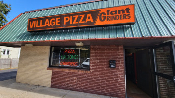 Village Pizza inside