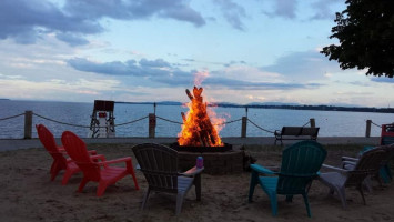 The Cabana Beach outside