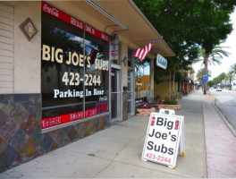 Big Joe's Subs outside