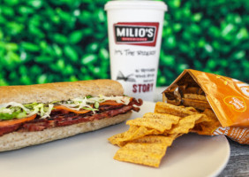 Milio's Sandwiches food