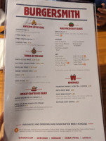 Burgersmith Perkins Acadian menu